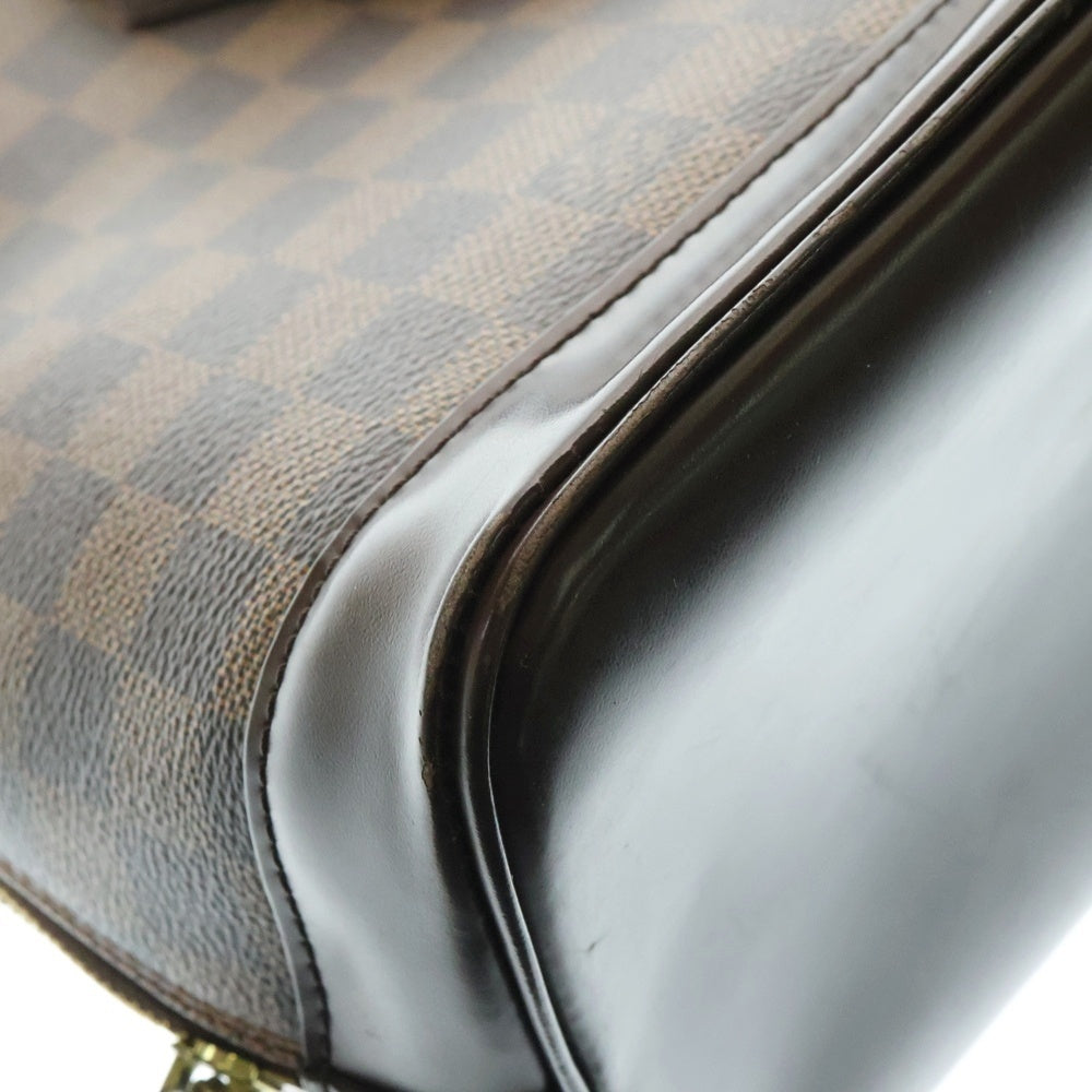 LOUIS VUITTON(ルイヴィトン) ダミエ アルマPM ハンドバッグ ブラウン ゴールド金具 レザー×PVC N51131