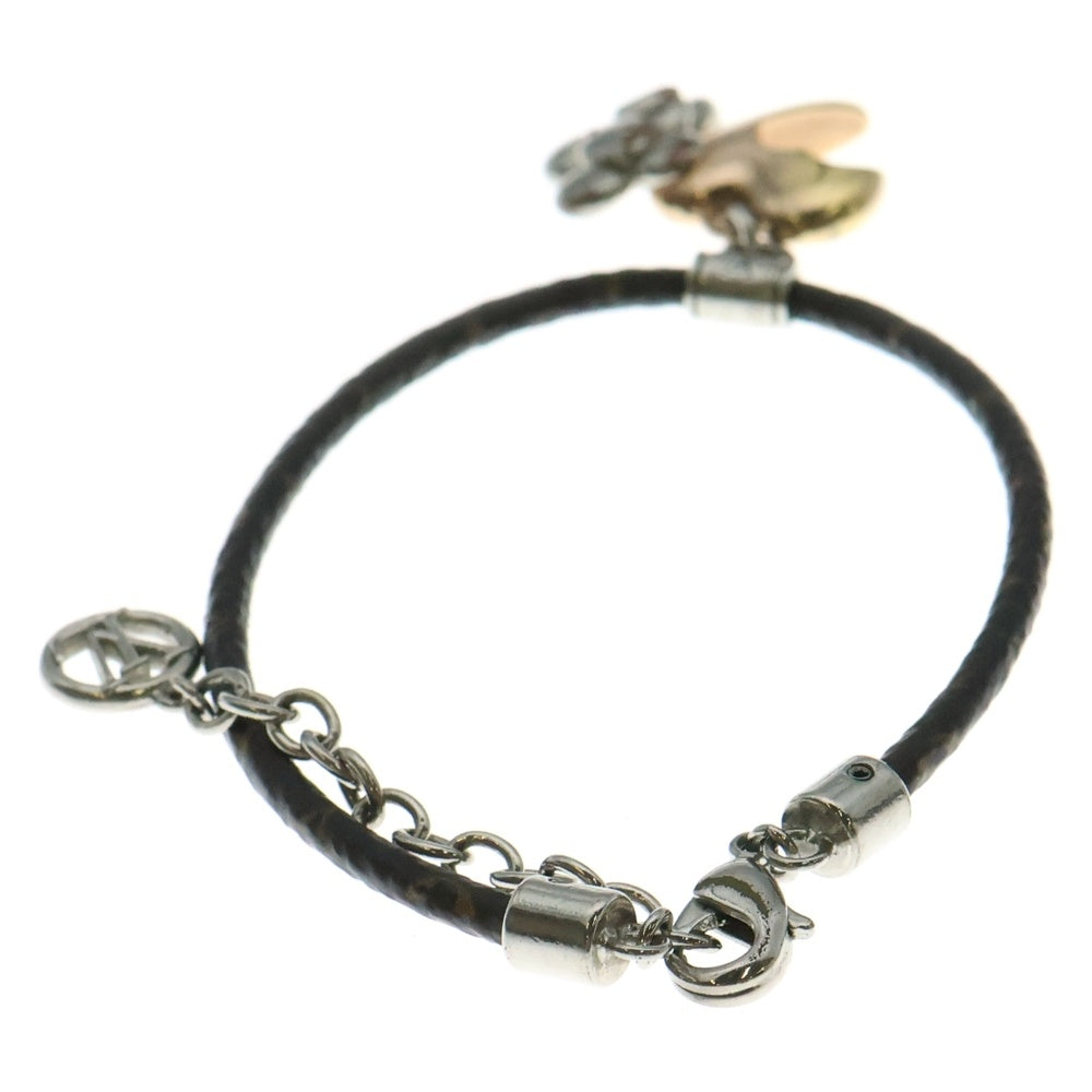 LOUIS VUITTON(ルイヴィトン) ヴィヴィエンヌ ブレスレット ブラウン シルバー金具 M8424Z