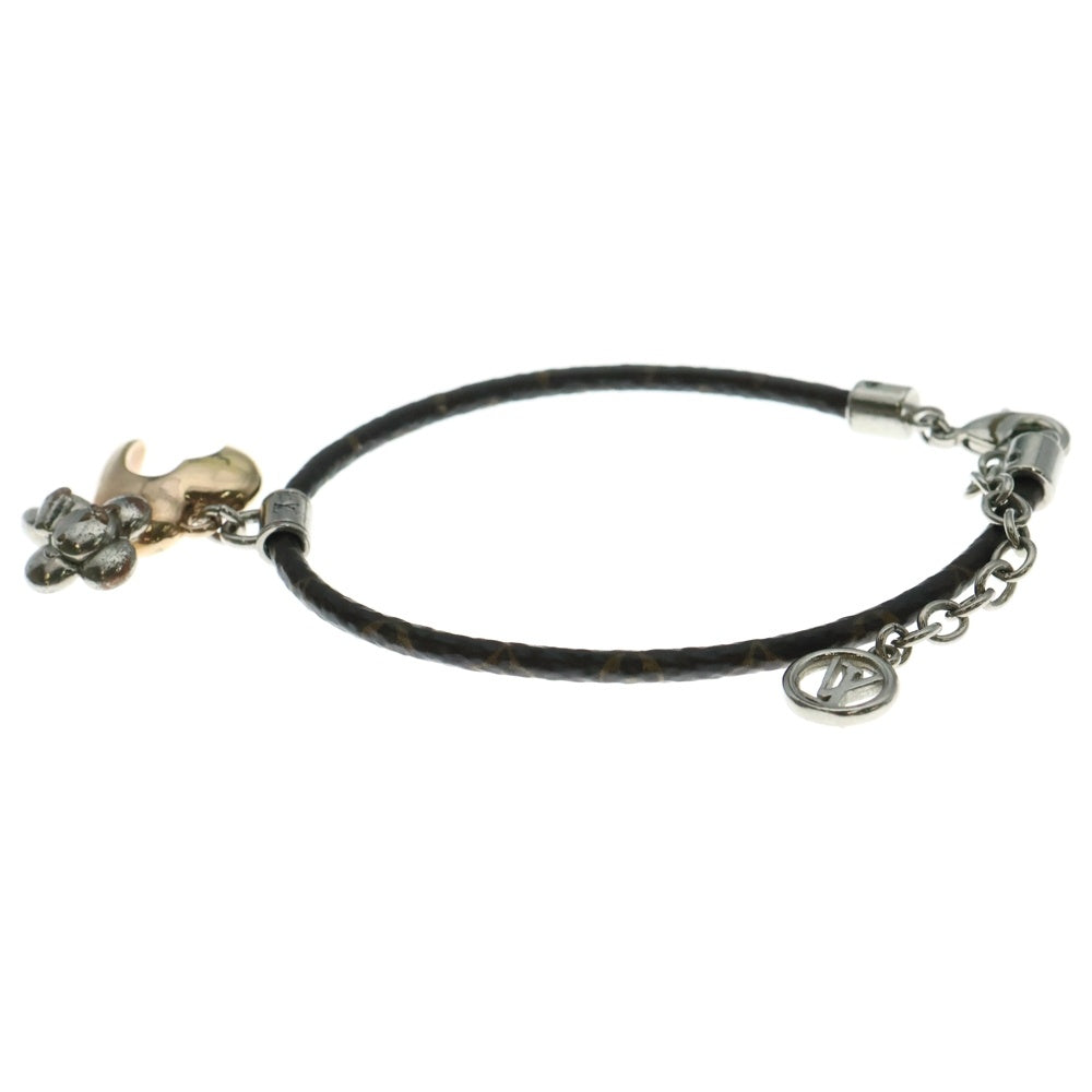 LOUIS VUITTON(ルイヴィトン) ヴィヴィエンヌ ブレスレット ブラウン シルバー金具 M8424Z