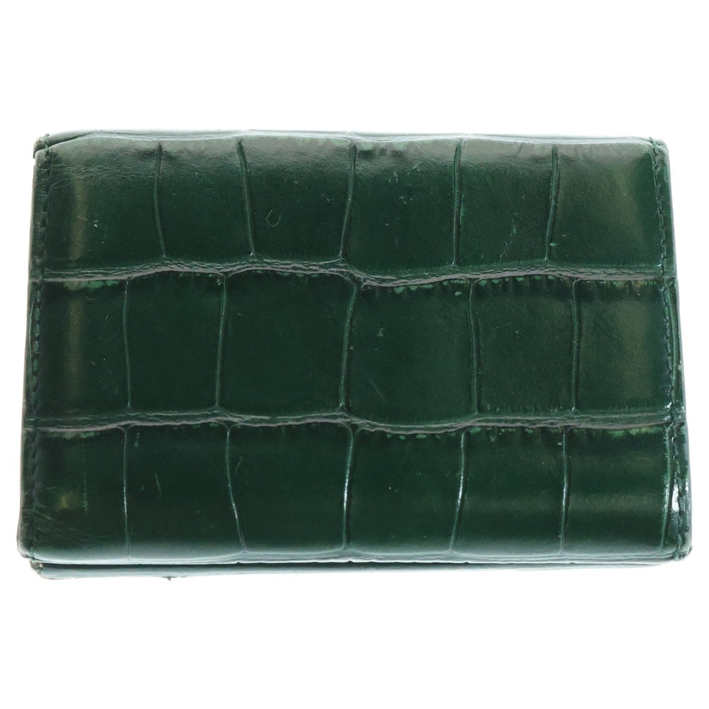 未使用級/正規品✨バレンシアガ 三つ折り財布 アワーグラス Bロゴ ゴールド金具 BALENCIAGA(バレンシアガ) アワーグラスミニウォレット 三つ折り