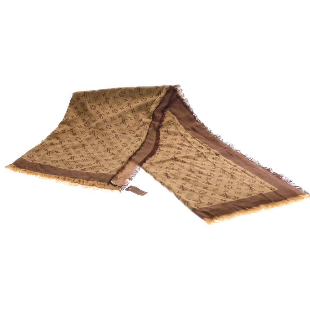 LOUIS VUITTON(ルイヴィトン) ショールモノグラム ストール ブラウン
