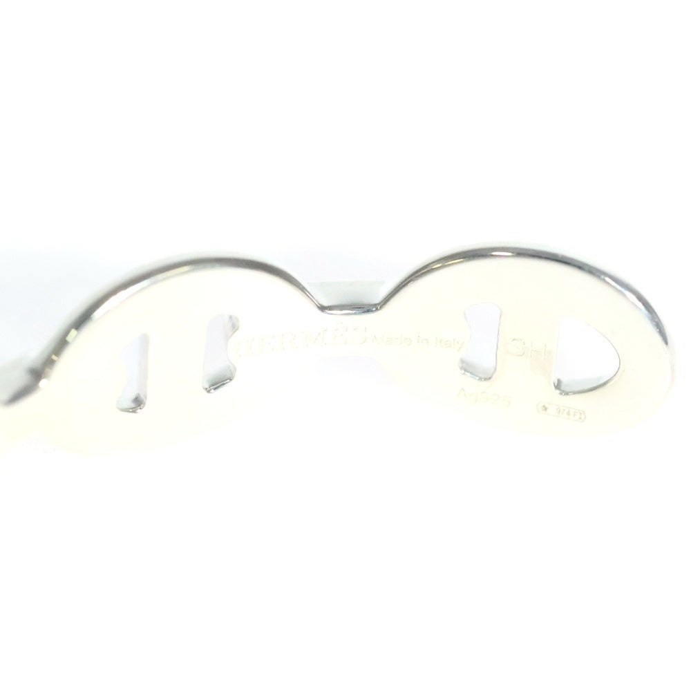 HERMES(エルメス) アンシェネ ブレスレット バングル シルバー Sv925