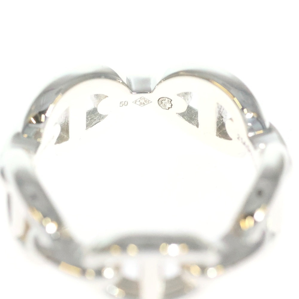 HERMES(エルメス) シェーヌダンクル アンシェネ リング 指輪 シルバー SV925 #50