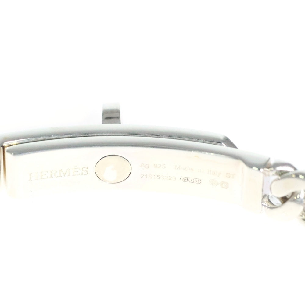 HERMES(エルメス) ケリーグルメット ブレスレット チェーン シルバー