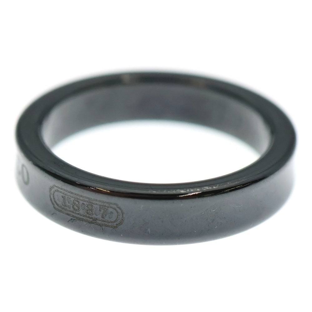 TIFFANY & Co.(ティファニー) 1837 リング 指輪 ブラック Ti 2.2g