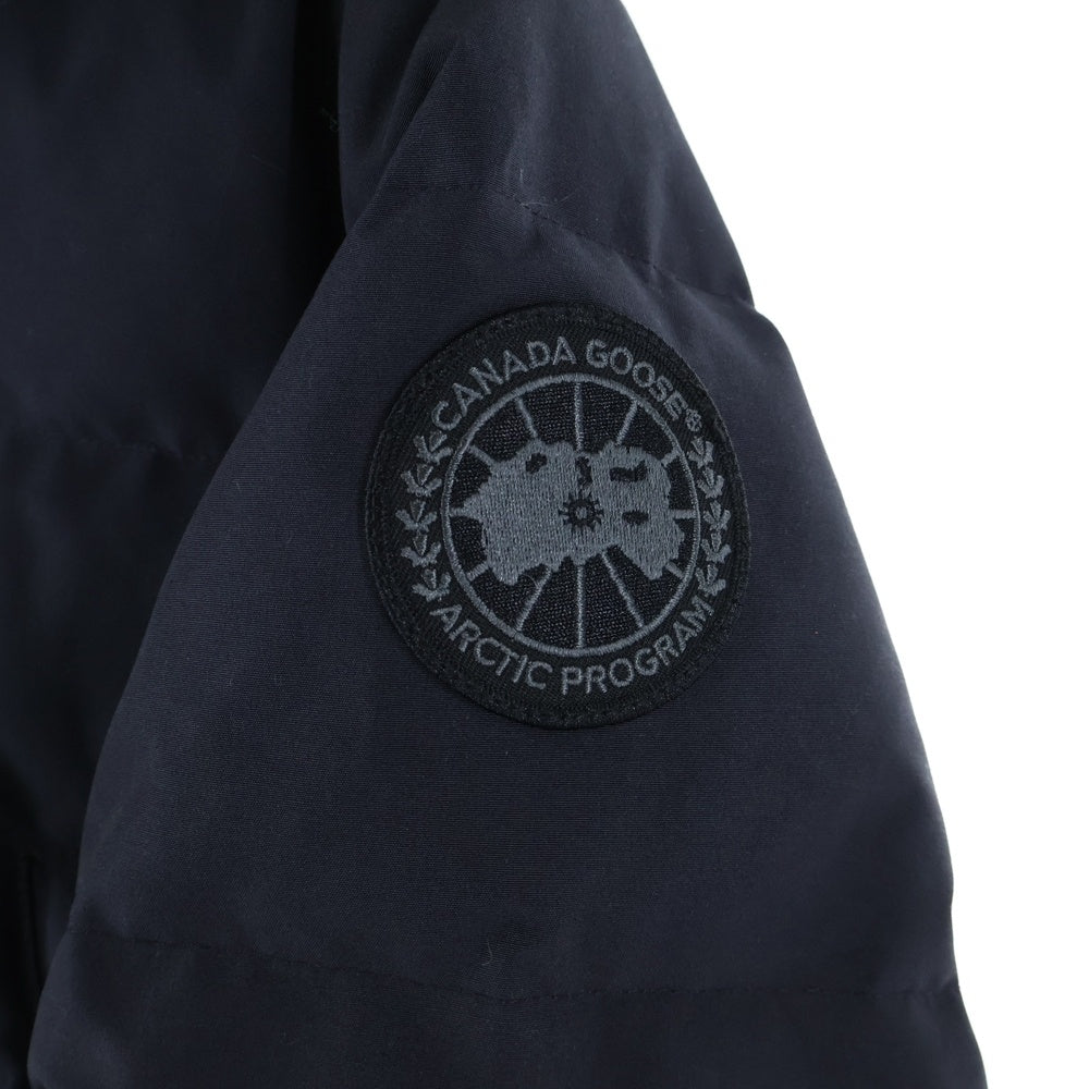 CANADA GOOSE(カナダグース) WYNDHAM PARKA ウィンダム パーカー ファー フーデッド ジップアップ ワッペンロゴ ダウンジャケット ブラック 3808MB