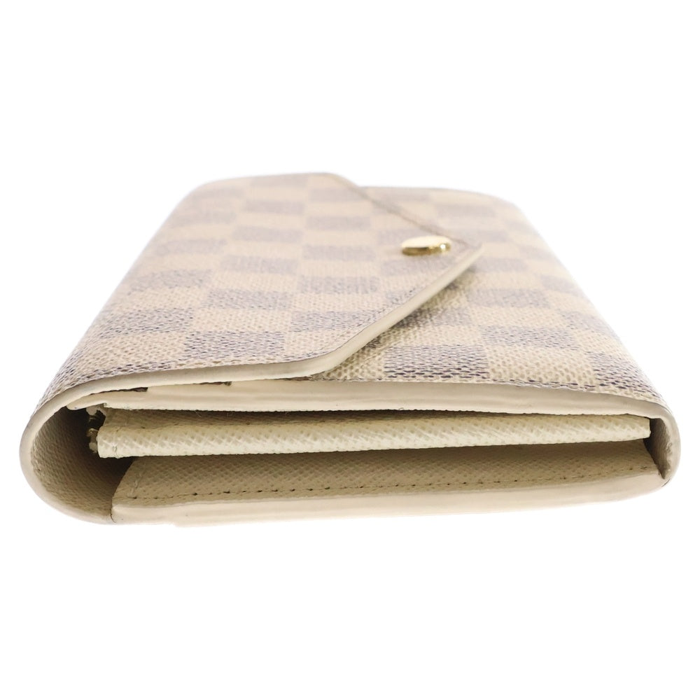 LOUIS VUITTON(ルイヴィトン) ダミエアズール ポルトフォイユ サラ PVC