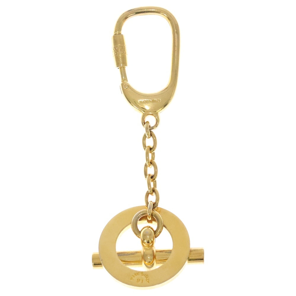 CELINE(セリーヌ) サークルロゴチャーム キーホルダー GP ゴールド