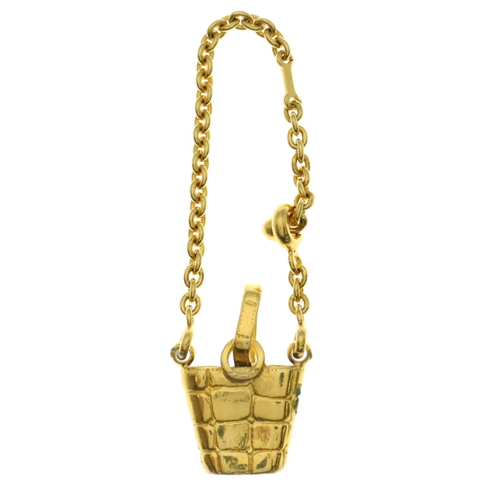 CELINE(セリーヌ) セリーヌ91 バケツモチーフ チャーム ゴールド GP ヴィンテージ