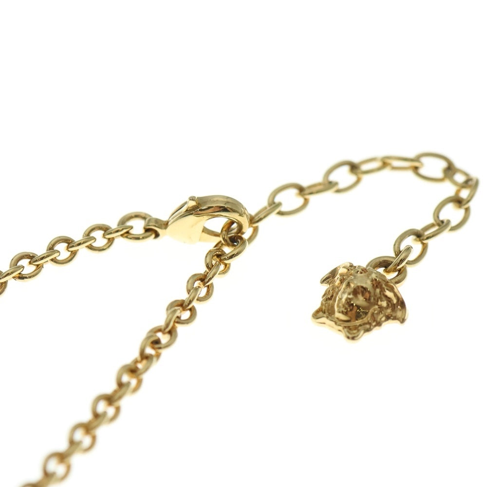 VERSACE(ヴェルサーチ) ヴェルサーチ ロゴ ネックレス ペンダント チェーン ゴールド
