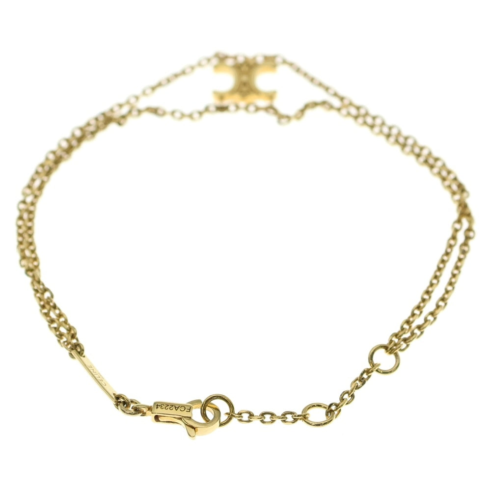 CELINE(セリーヌ) トリオンフ チェーン ブレスレット ゴールド