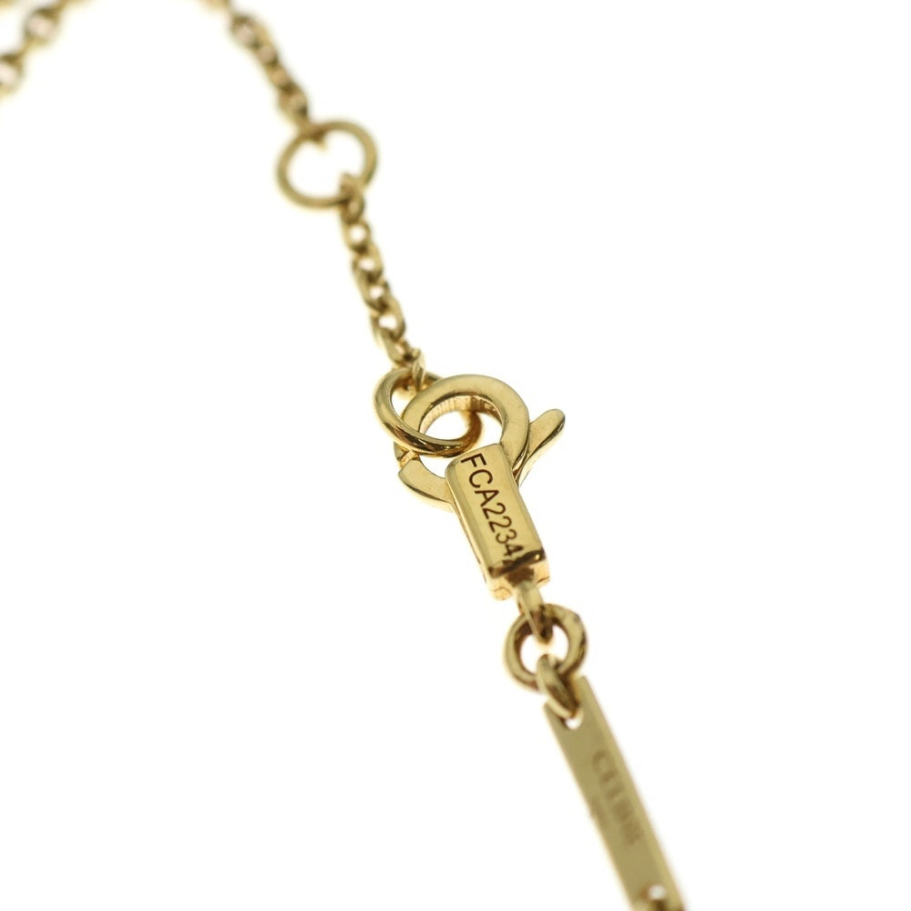 CELINE(セリーヌ) トリオンフ チェーン ブレスレット ゴールド