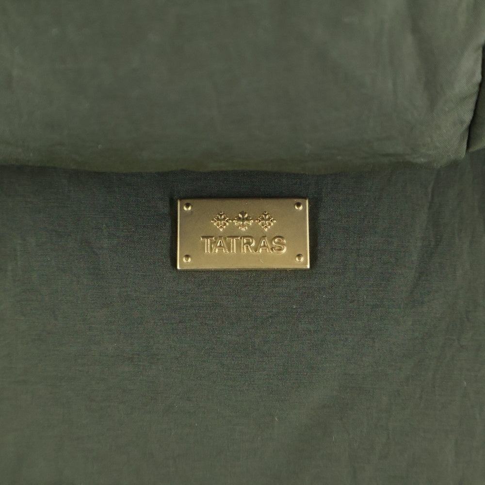 TATRAS(タトラス) NARAH ナラ フーデッド ジップアップ ダウン ロング ジャケット コート カーキ レディース LTLA21A4226-D