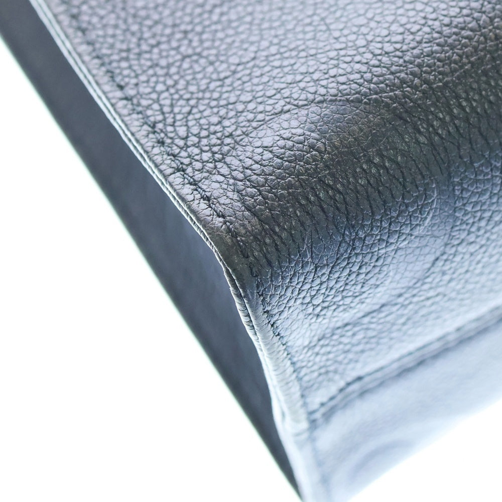 LOUIS VUITTON(ルイヴィトン) モノグラムアンプラント オンザゴーPM 2WAYバッグ ハンドバッグ ショルダーバッグ メタリックブルー レザー M58956 シルバー金具