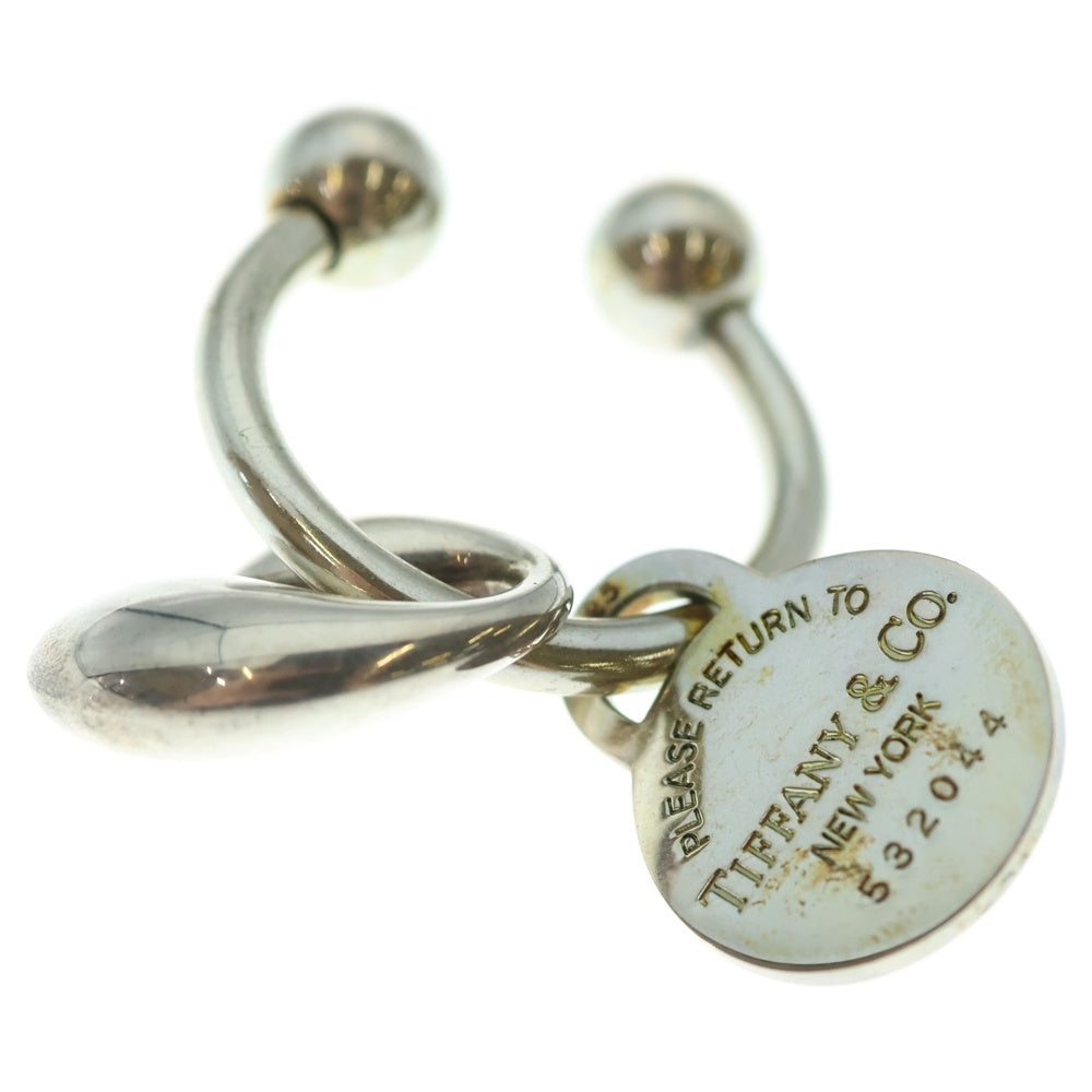 TIFFANY & Co.(ティファニー) リターントゥティファニー キーリング キーホルダー バッグチャーム シルバー Sv925