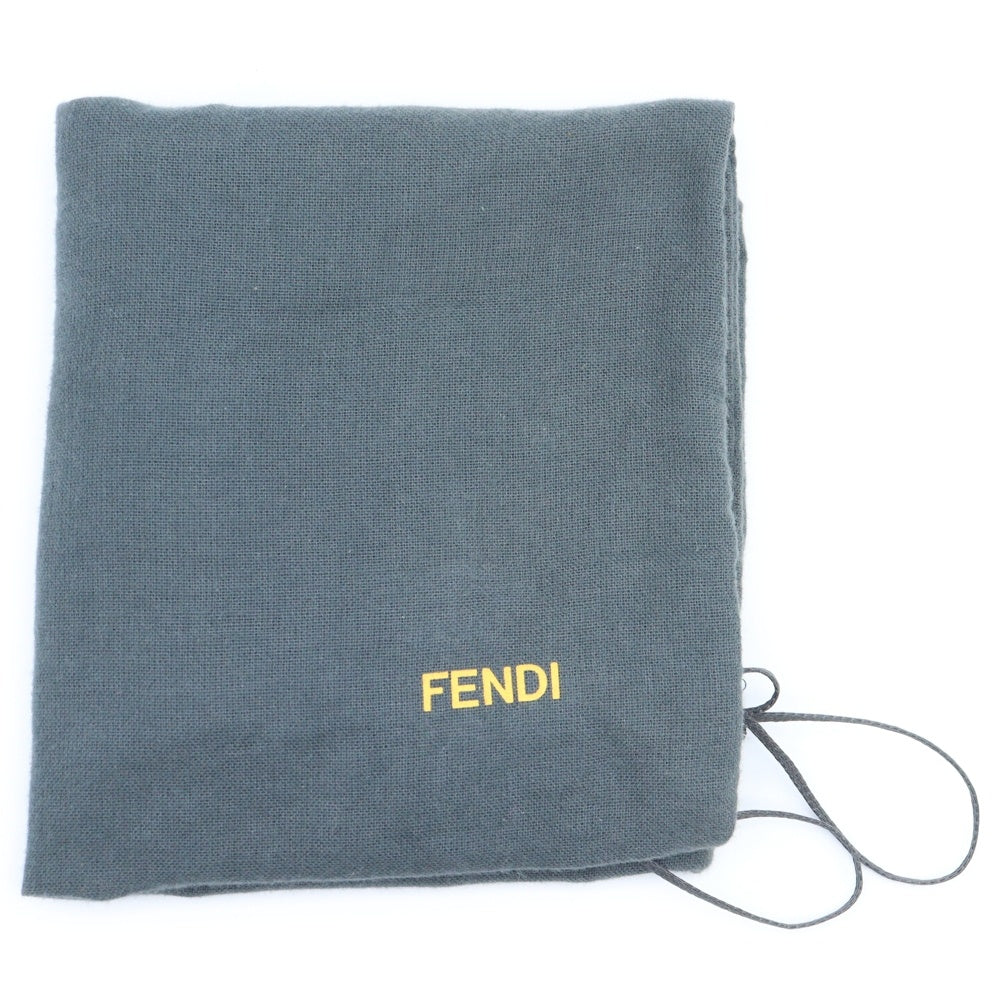FENDI(フェンディ) ハンドバッグ ブラック スエード ミラー ミニバッグ 8BL100