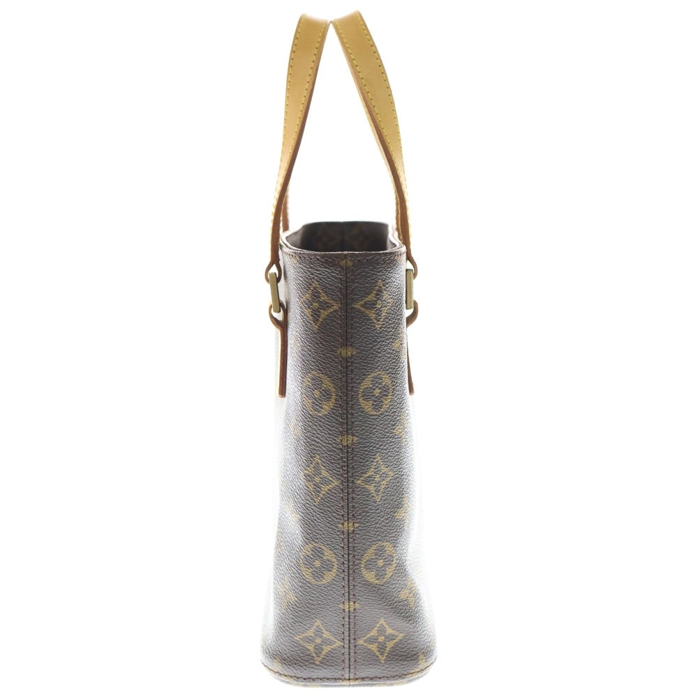 LOUIS VUITTON(ルイヴィトン) モノグラム ヴァヴァンPM ハンドバッグ ミニトートバッグ ブラウン レザー×PVC M51172 ゴールド金具
