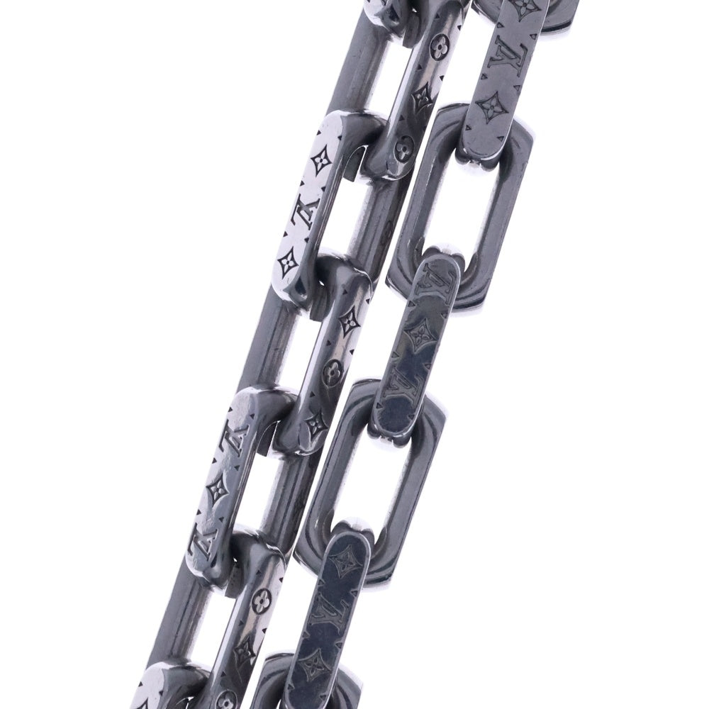 LOUIS VUITTON(ルイヴィトン) コリエ・チェーン モノグラム ネックレス ペンダント チェーン シルバー M64196