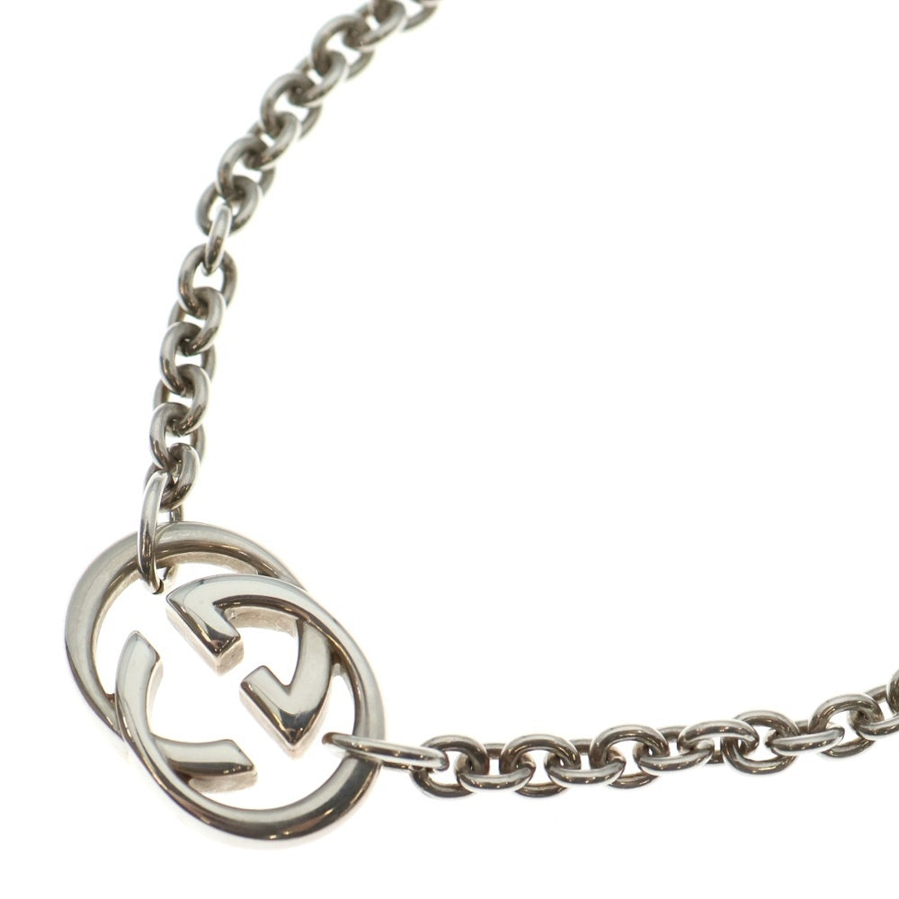 GUCCI(グッチ) インターロッキングG ネックレス ペンダント チェーン シルバー 925