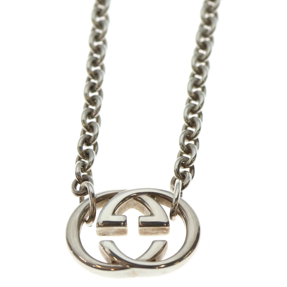 GUCCI(グッチ) インターロッキングG ネックレス ペンダント チェーン シルバー 925