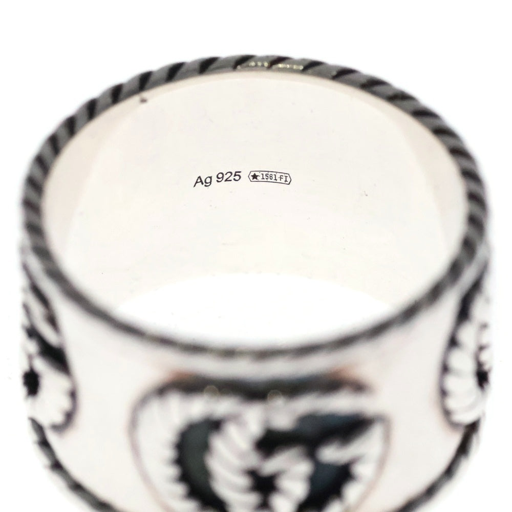 【新品磨き済】GUCCI GGマーモント ダブルG リング 16号 GUCCI(グッチ) GGマーモント ダブルGリング 指輪 シルバー 627753