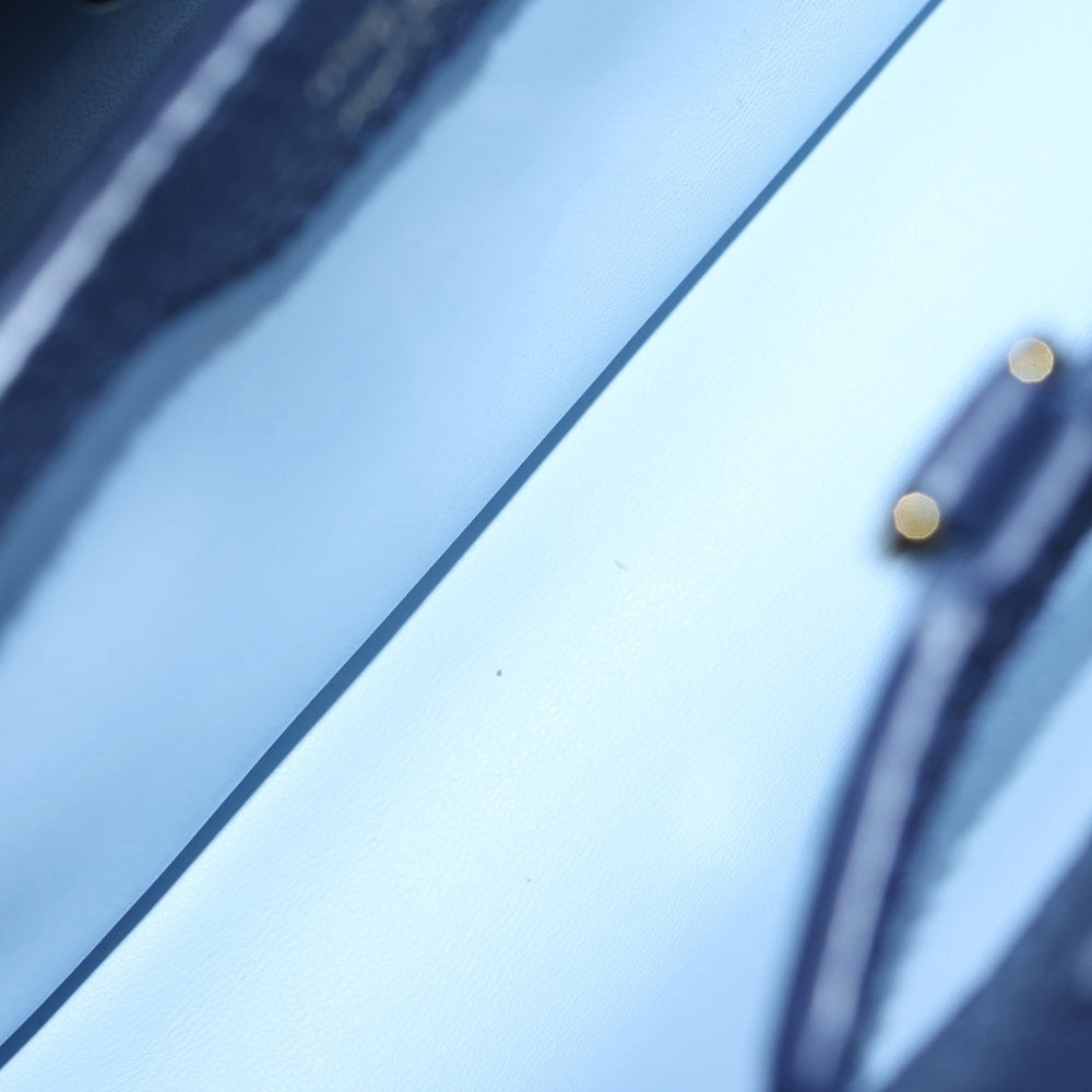 LOUIS VUITTON(ルイヴィトン) LV カプシーヌBB 2WAY デニムパッチワークハンドバッグ ショルダーバッグ ブルー M59430