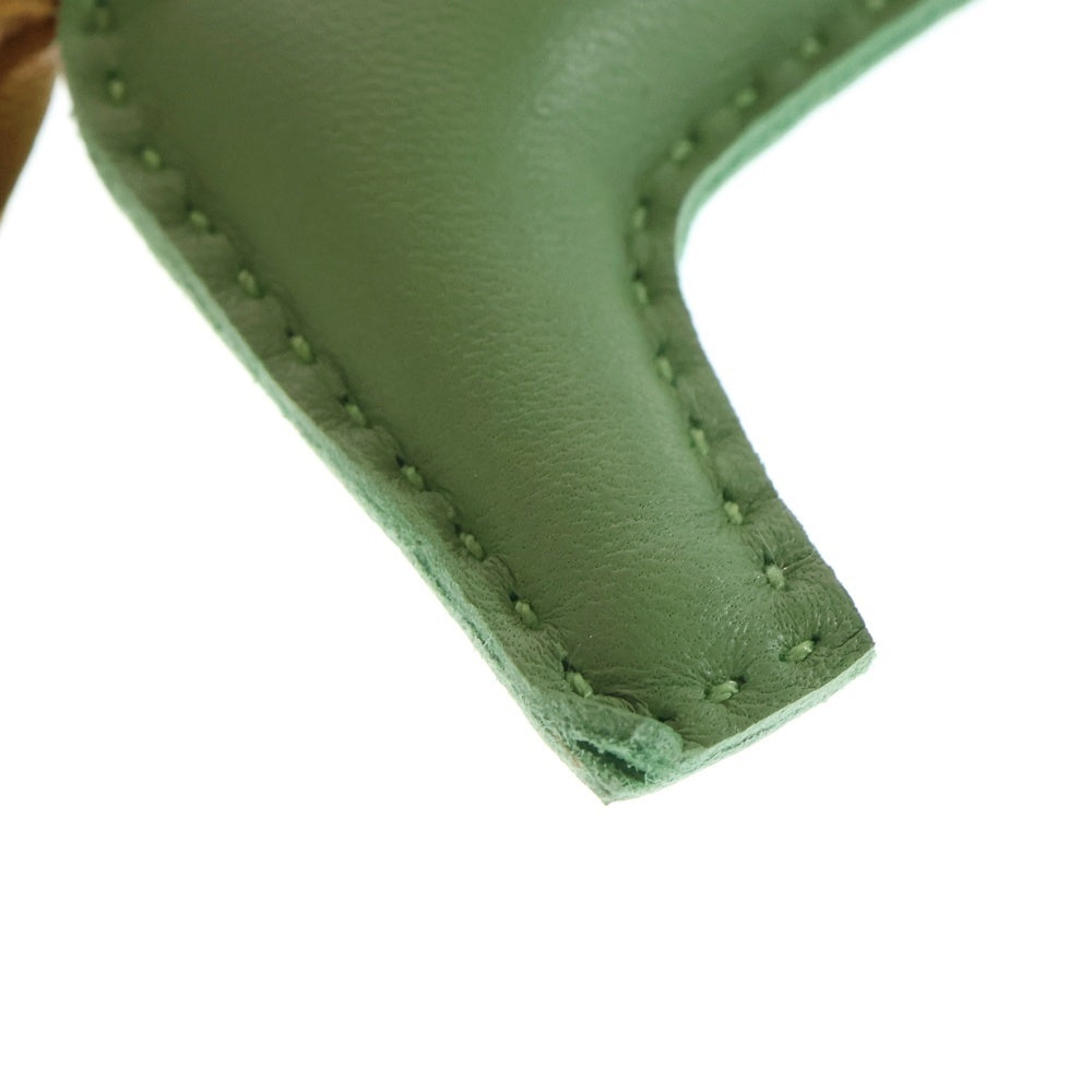 HERMES(エルメス) ロデオPM バッグチャーム ストラップ ヴェールクリケット×セサミ×ブルードマルトグリーン×ネイビー×ブラウン レザー Y刻印