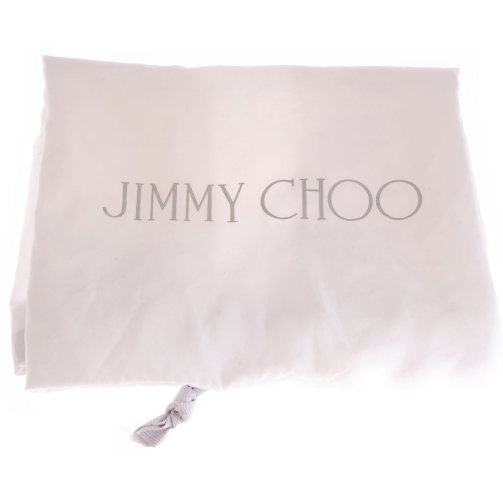 JIMMY CHOO(ジミーチュウ) ヘリア スターキルティング ショルダーバッグ シルバー レザー レディース