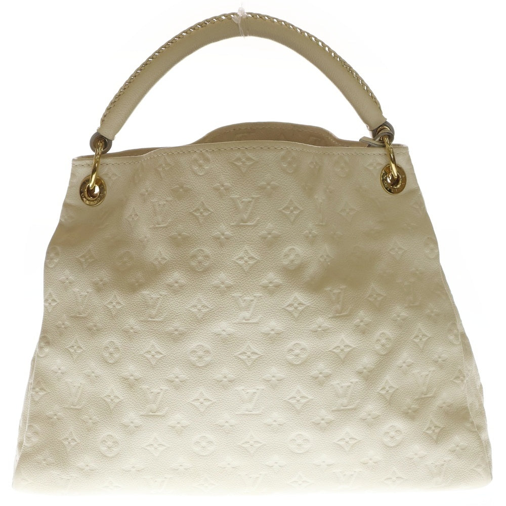 LOUIS VUITTON(ルイヴィトン) モノグラム アンプラント アーツィMM トートバッグ ハンドバッグ ホワイト レザー M93449 ゴールド金具