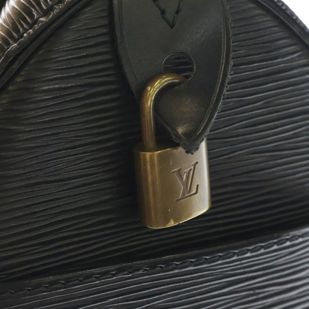 LOUIS VUITTON(ルイヴィトン) エピ スピーディ25 ハンドバッグ ミニボストンバッグ ブラック ノワール レザー M59032 ゴールド金具