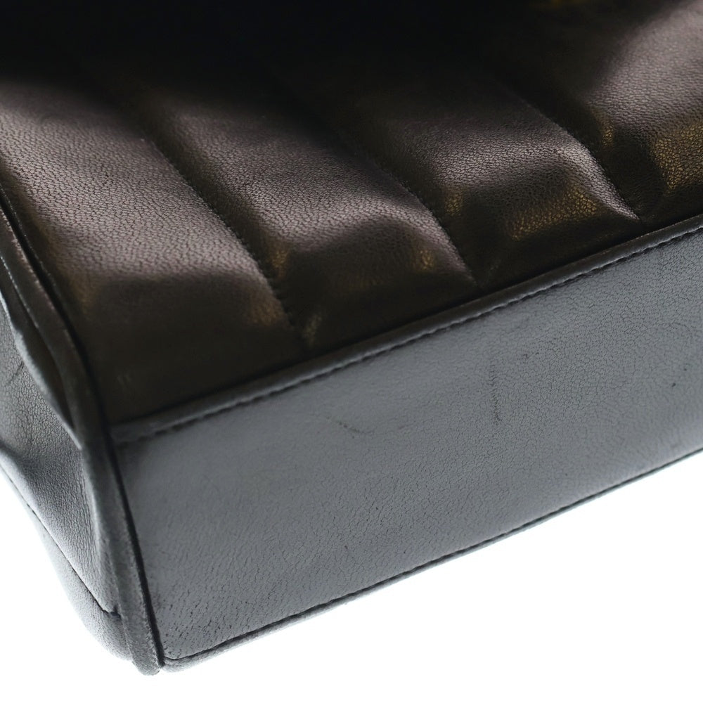 CHANEL(シャネル) マドモアゼル ココマーク ショルダーバッグ ブラック レザー レディース