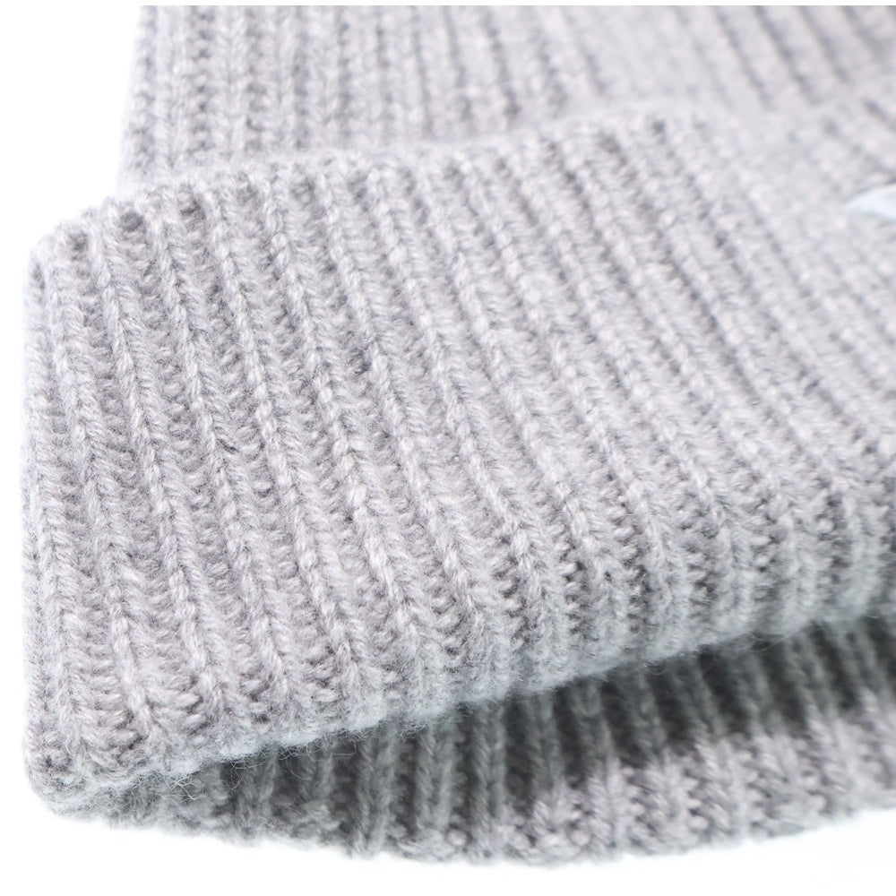 LOUIS VUITTON(ルイヴィトン) LV デュアル ビーニー 帽子 ニット帽 ニットキャップ カシミヤ グレーM79140