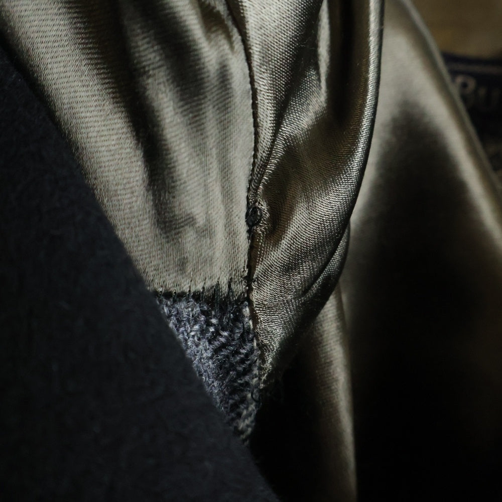 BURBERRY(バーバリー) ウール トレンチ コート ブラック レディース