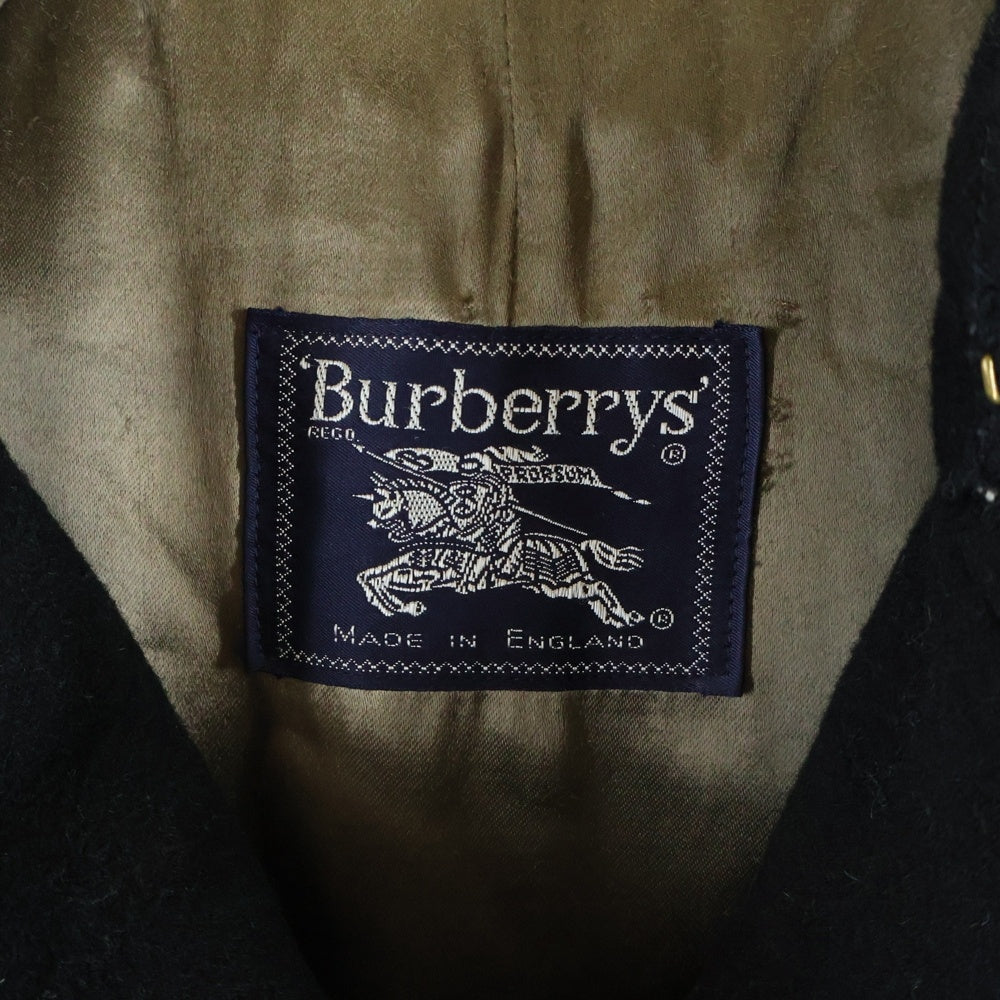 BURBERRY(バーバリー) ウール トレンチ コート ブラック レディース