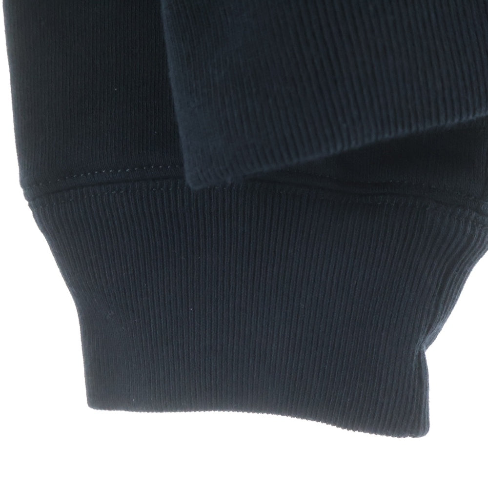 MONCLER(モンクレール) 23AW ×FRAGMENT フラグメント ロゴ刺繍 バックプリント プルオーバースウェットパーカー フーディー ブラック I209U8G00007 M2372