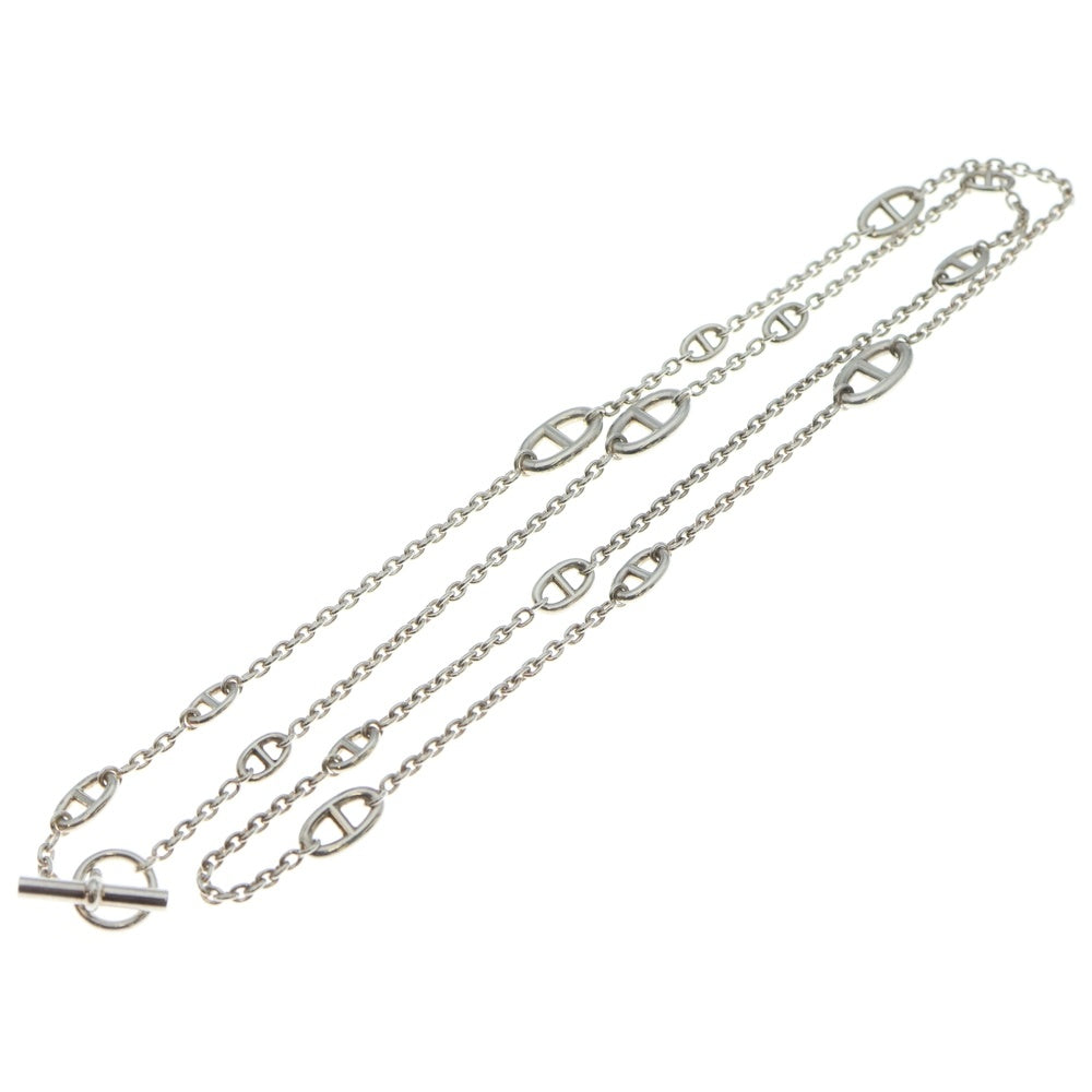 HERMES(エルメス) ファランドール シェーヌダンクル ネックレス ペンダント チェーン シルバー Sv925 98.7g