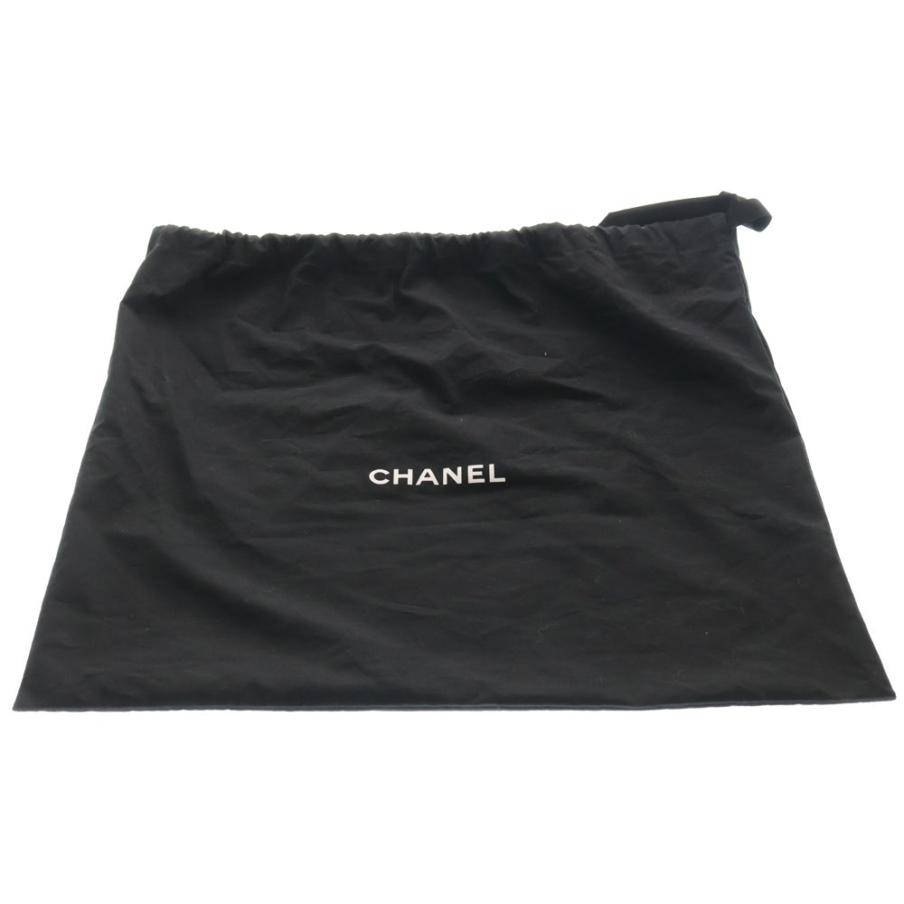 CHANEL(シャネル) ドーヴィル チェーントートバッグ ハンドバッグ ダークネイビー キャンパス ゴールド金具 レディース