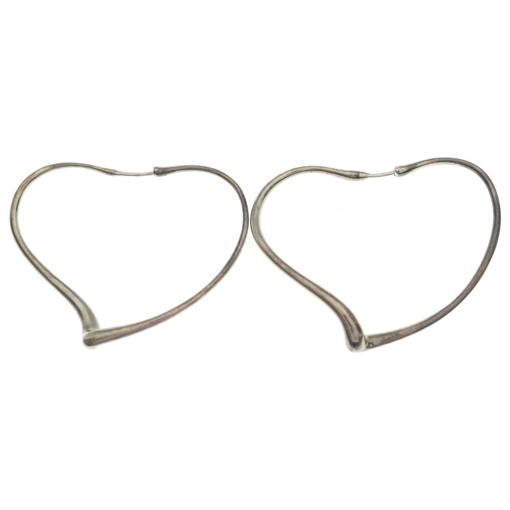 TIFFANY & Co.(ティファニー) オープンハート フープピアス シルバー レディース