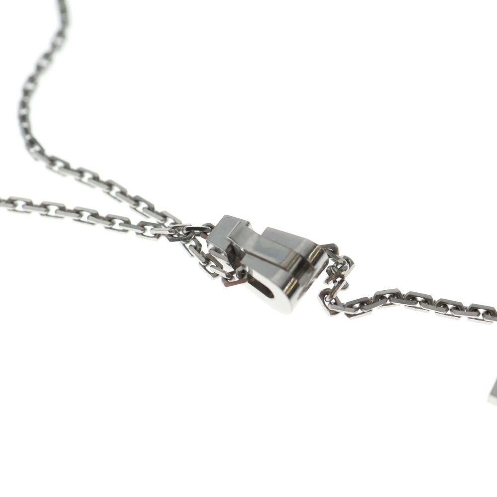 Cartier(カルティエ) Loveラブ Yシェイプ プレート ネックレス K18WG ホワイトゴールド レディース