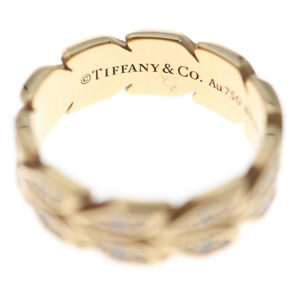 TIFFANY & Co.(ティファニー) ビクトリアヴァインバンドリング 指輪 Au750PG ピンクゴールド レディース