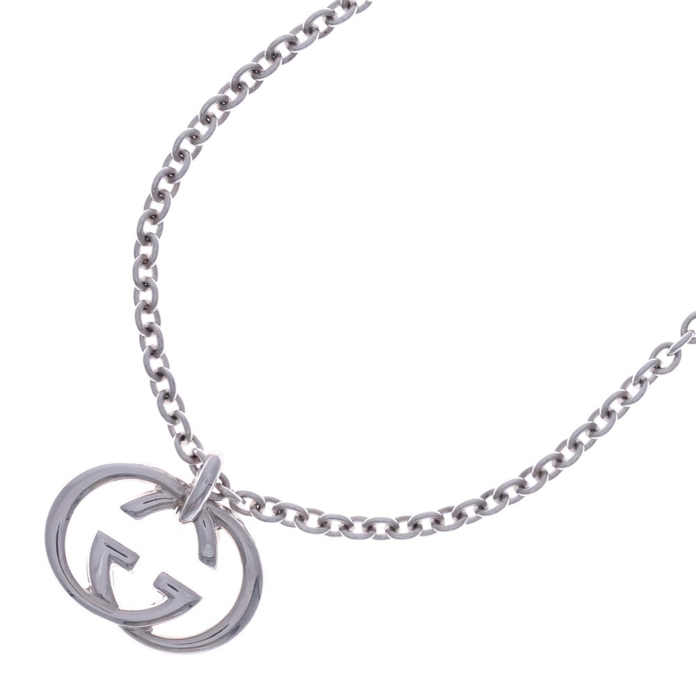 GUCCI(グッチ) GGロゴ ネックレス ペンダント チェーン シルバー Ag925