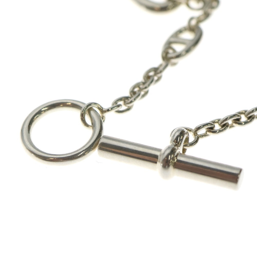 HERMES(エルメス) Chaine d'Ancre シェーヌダンクル ファランドール 120 チェーン ロングネックレス Ag925 SV シルバー