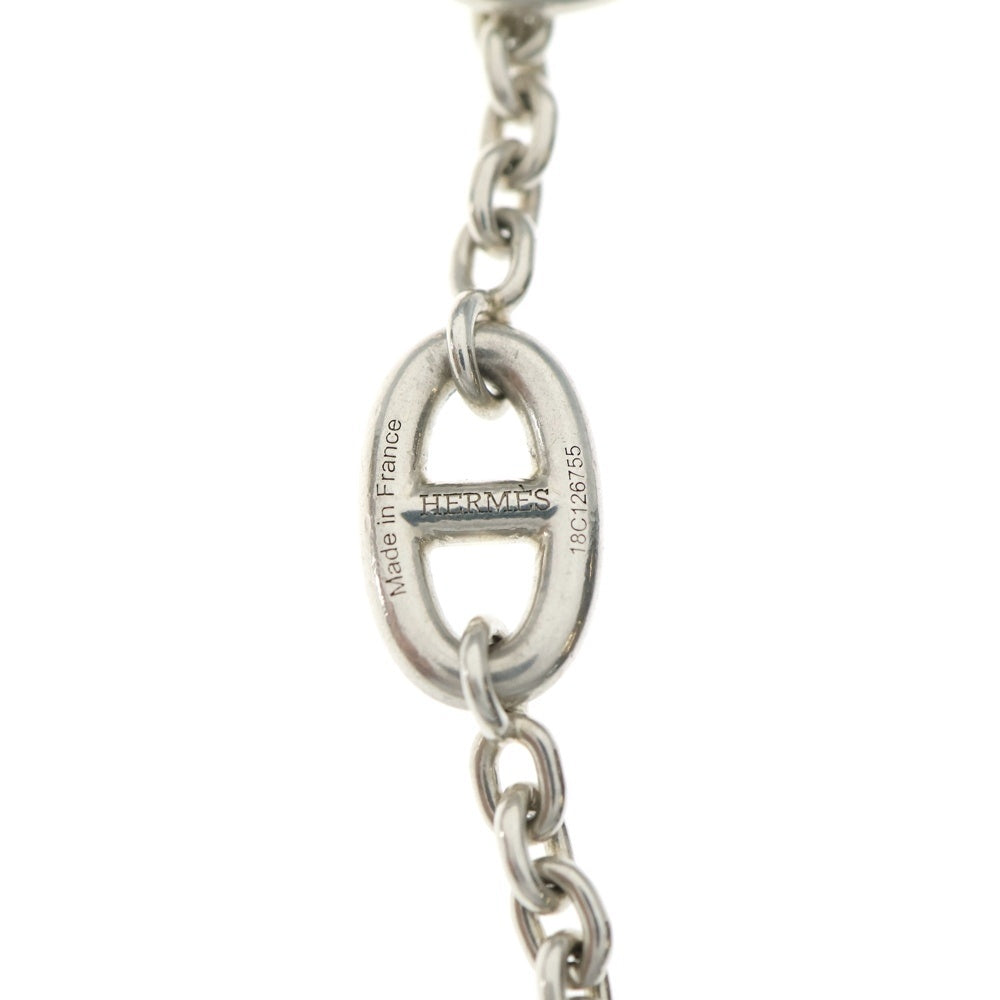 HERMES(エルメス) Chaine d'Ancre シェーヌダンクル ファランドール 120 チェーン ロングネックレス Ag925 SV シルバー