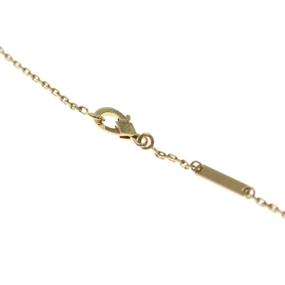 Van Cleef & Arpels(ヴァンクリーフアンドアーペル) ヴィンテージアルハンブラ マラカイト ネックレス イエローゴールド Au750YG VCARO9VA00 ジュエリー レディース