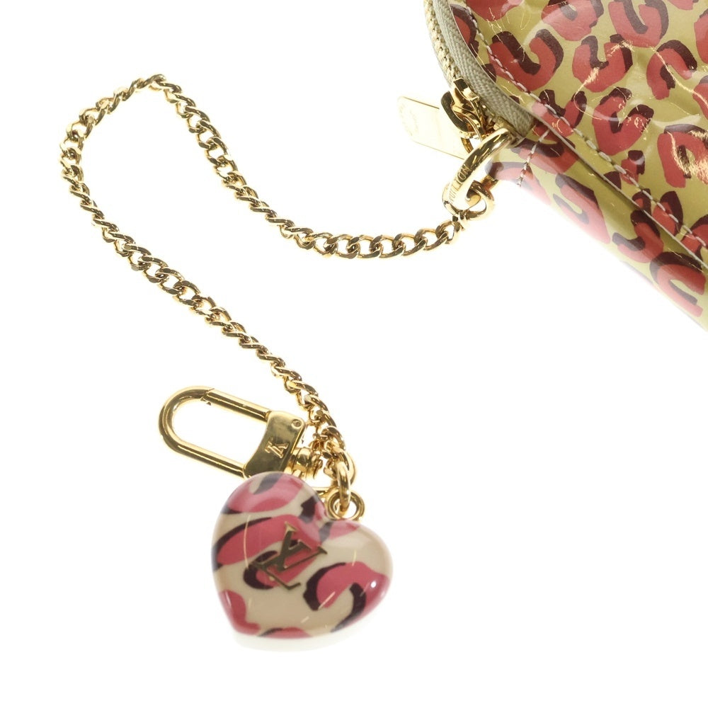 LOUIS VUITTON(ルイヴィトン) ヴェルニレオパード ポルトモネ・クール ハート コインケース 小銭入れ パテント M91473