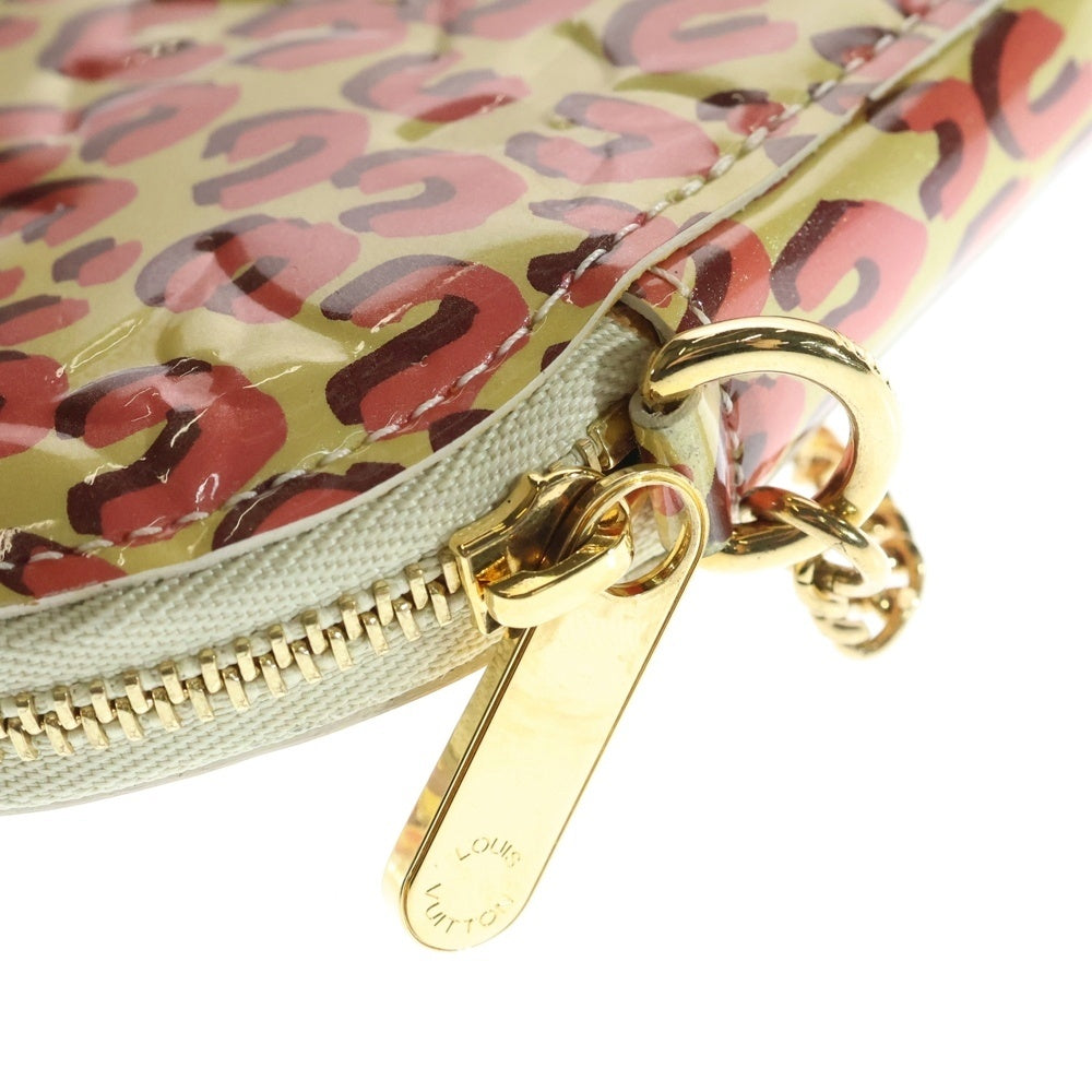 LOUIS VUITTON(ルイヴィトン) ヴェルニレオパード ポルトモネ・クール ハート コインケース 小銭入れ パテント M91473