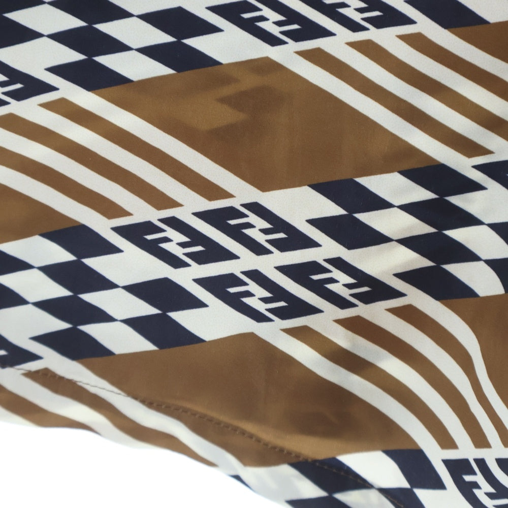 FENDI(フェンディ) ナイロン ショートパンツ ブラウン FXB077 12CPC-24-5