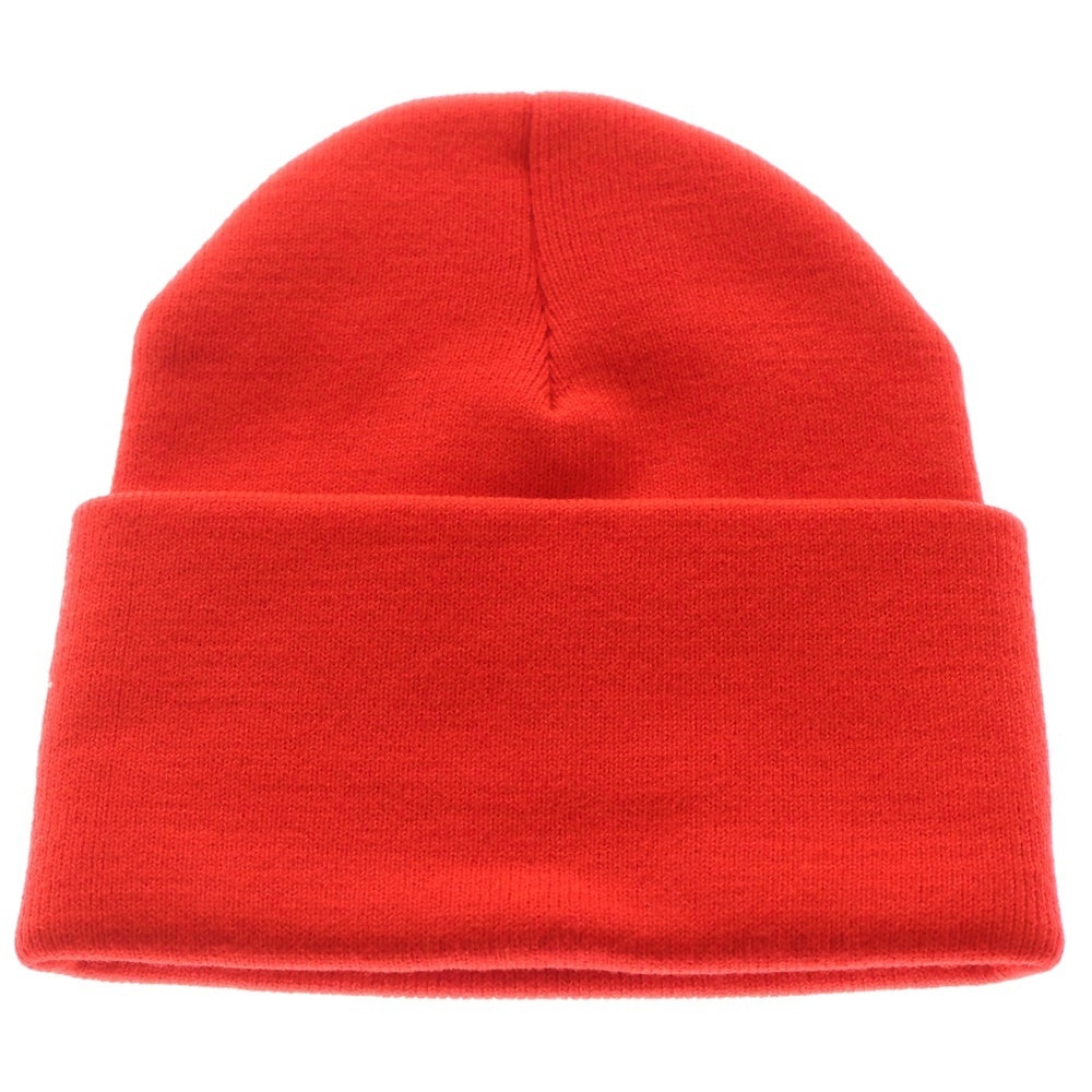 CHROME HEARTS(クロムハーツ) フロントロゴニットキャップ レッド