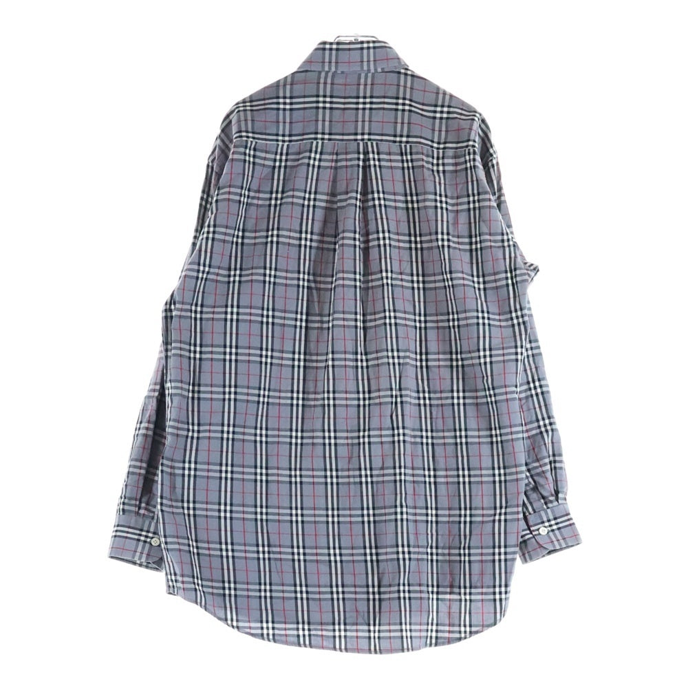 BURBERRY(バーバリー) ノヴァチェック 長袖シャツ グレー