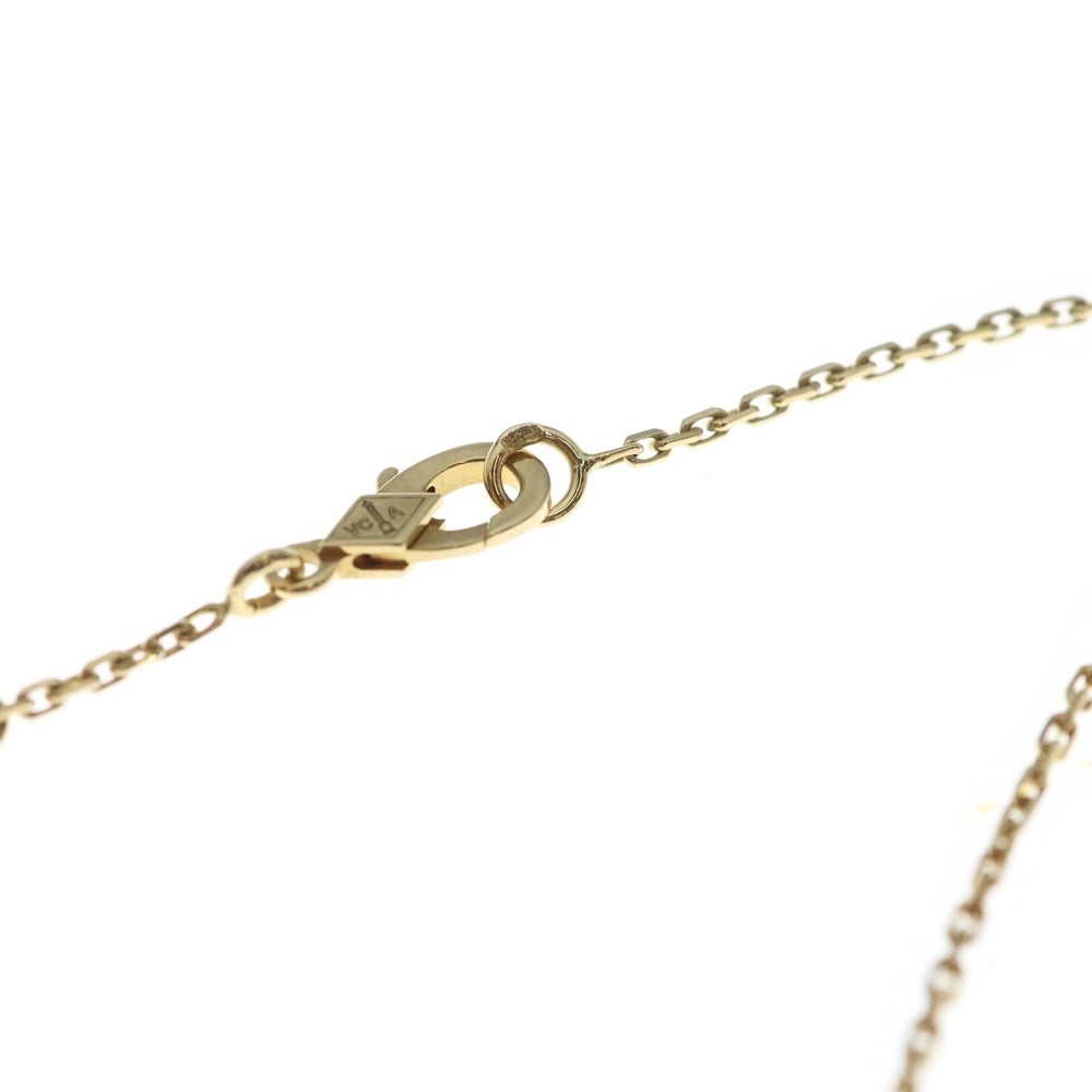 Van Cleef & Arpels(ヴァンクリーフアンドアーペル) ヴィンテージアルハンブラ ネックレス マラカイト イエローゴールド Au750YG VCARO9VA00 ジュエリー レディース